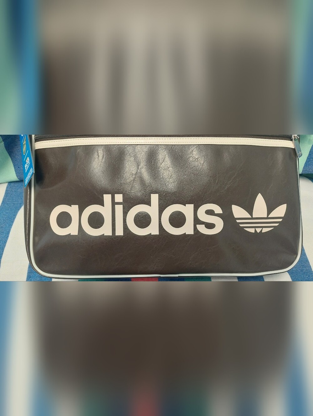 adidas Black Retro Classic Shoulder Bag.BOB MARLEY - Picture 2 of 11